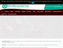 Tablet Screenshot of fruttopermesso.com